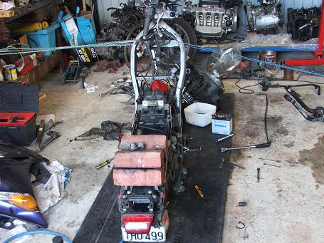 how to work on a bike properly