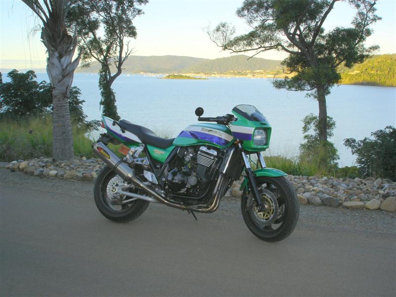 Lopoking back towards Airlie Beach