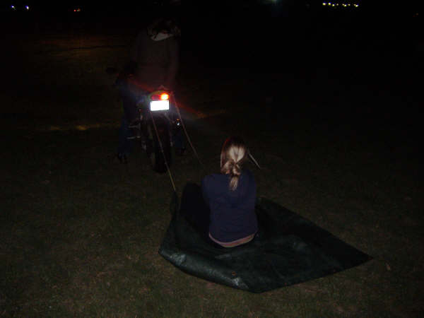 wheeee! off we go... hope it's not too bumpy!