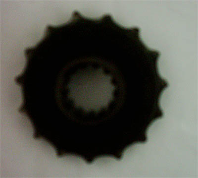 my old front sprocket