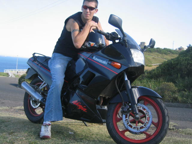 Me on the infamous 180km/h GPX