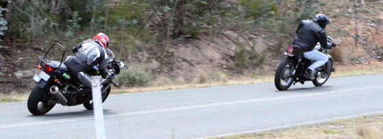 Krychev sets chase..... and fixes a steely gaze on the 'wide Pearl' ahead..... as he closes rapidly on Warp Factor 9 TV (Touring Version)