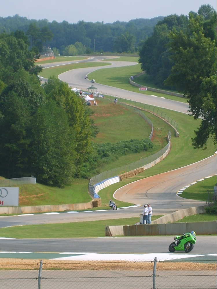 Road Atlanta - what a racetrack should be like.