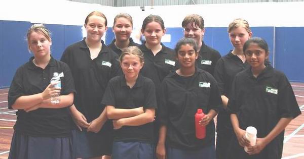The Radicals Under 15's Netball Team 2007