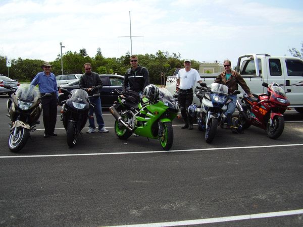 My bikes the green one.