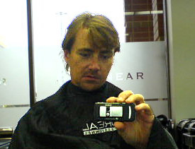 Grew my hair a bit for dramatic effect