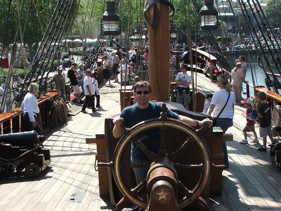 aboard the tom Sawyer.