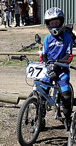 Laurence ready to race