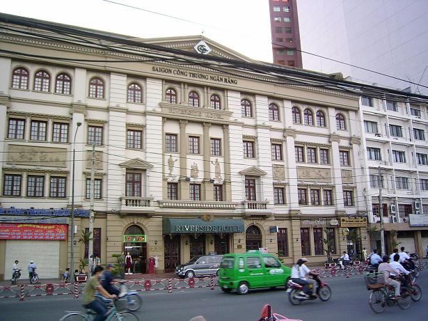The Hotel we stayed at in Saigon