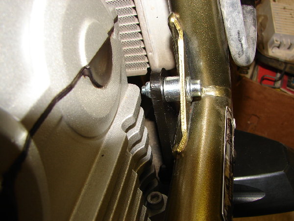 This bracket appears to address the frame cracking problem seen in the US.