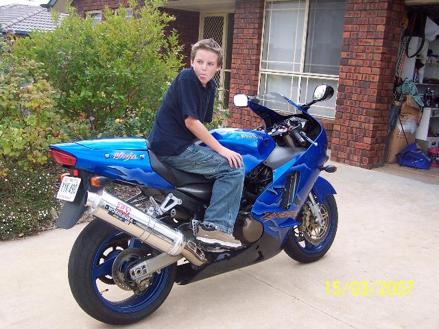 Take no notice of the small person on the seat. I had to pry him off it