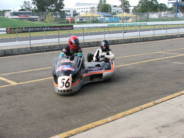 After the last race,