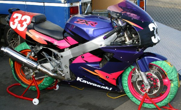 Racing at Oran Park in 2004
