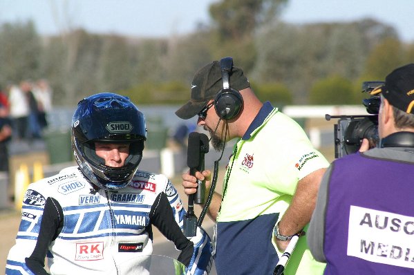 Phil at Work, Winton OZ SBK