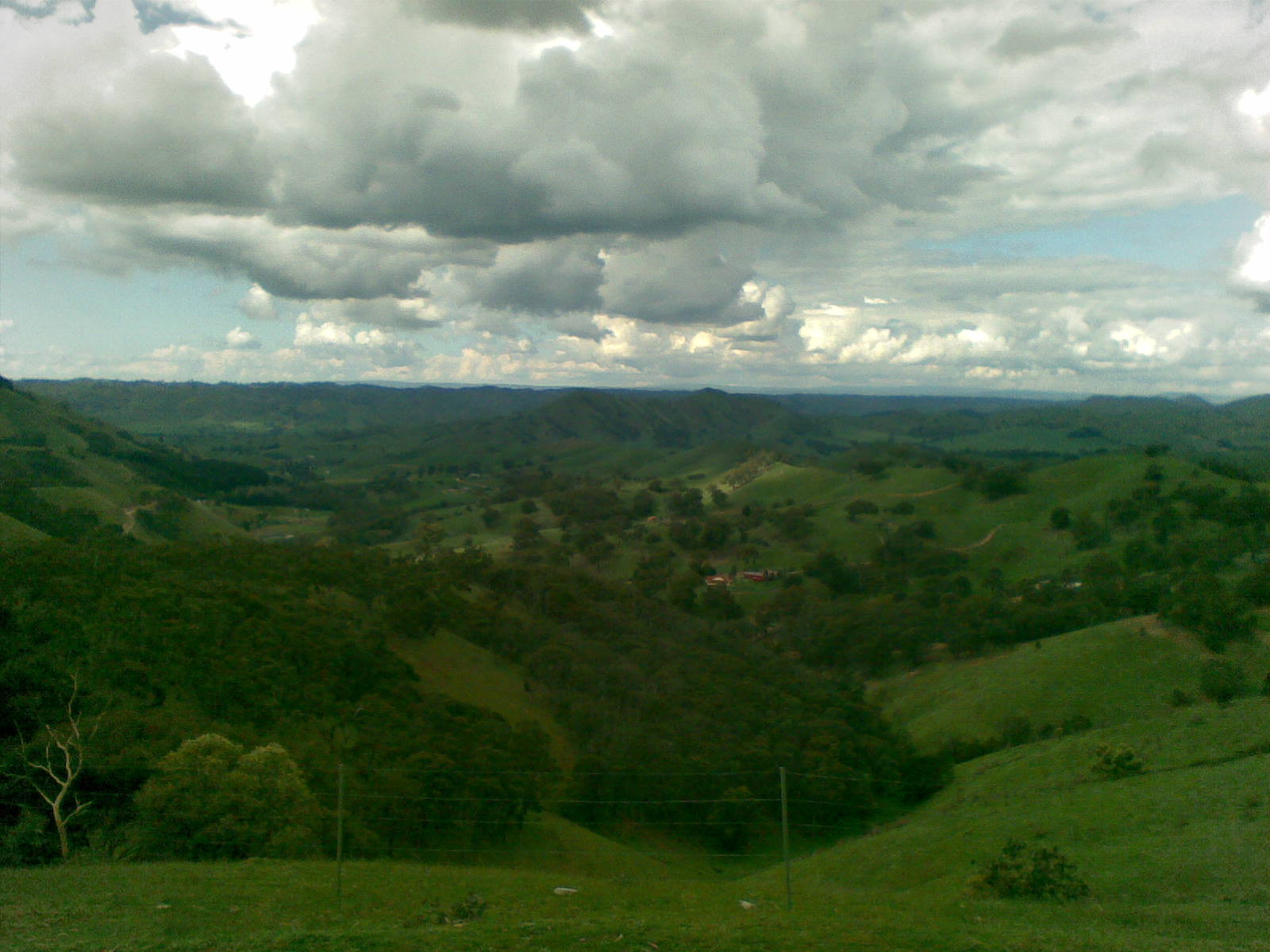 Overlooking Strath Creek Valley