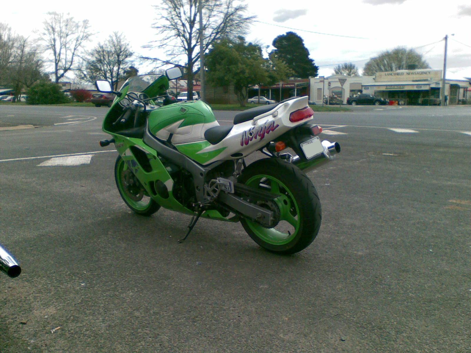 The mighty six in the main street of Lancefield