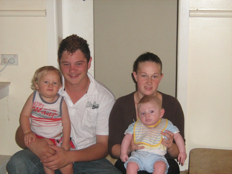 my son david and family