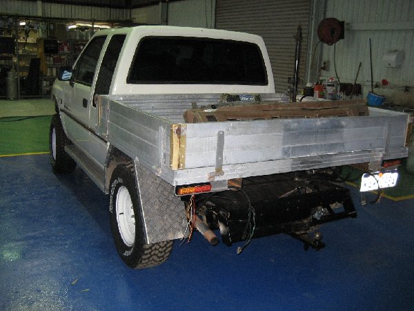 Towbar , tray and guards