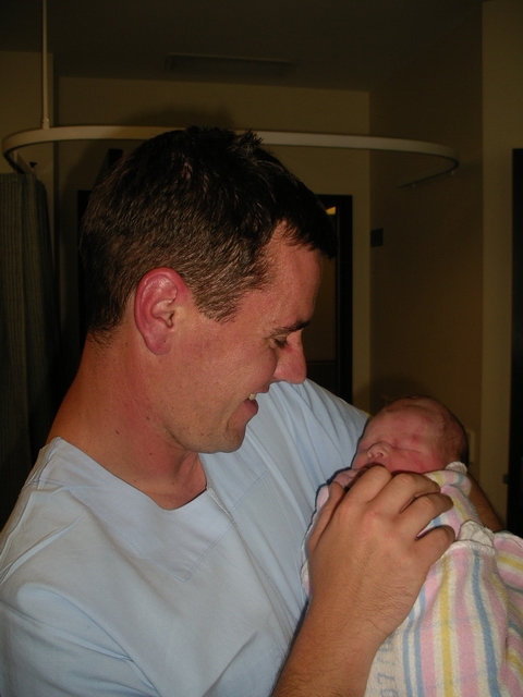 1 hour old while mum's in recovery!