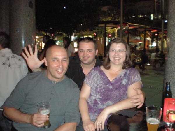 Matt, Dave and Cath