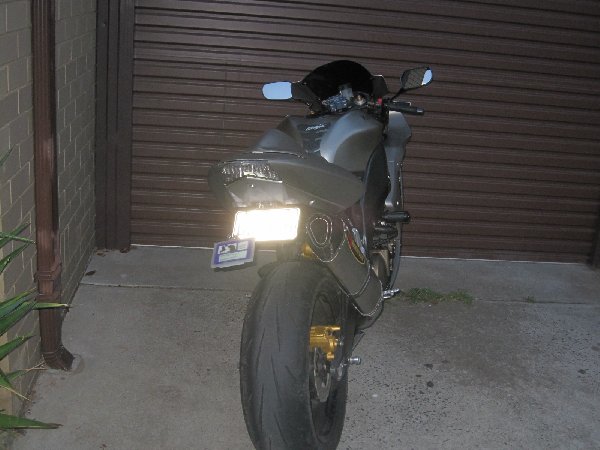 intergrated tail light aftermarket tail and gpr damper
