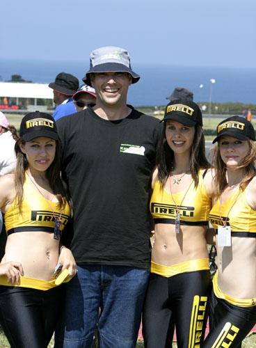 Guess what tyres Mick C uses?