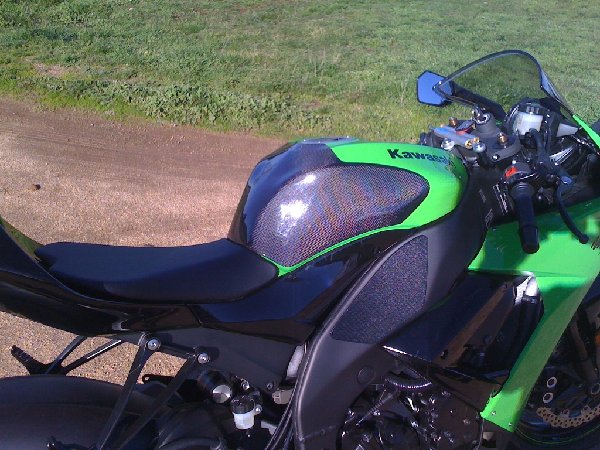 GCC half tank gaurd fitted