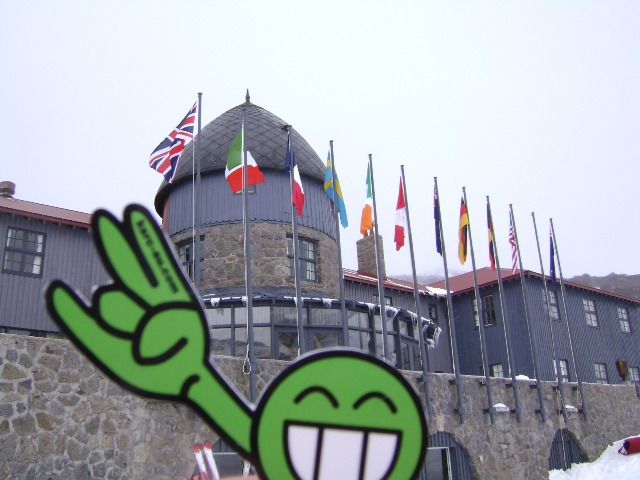 Got an international welcome on arrival