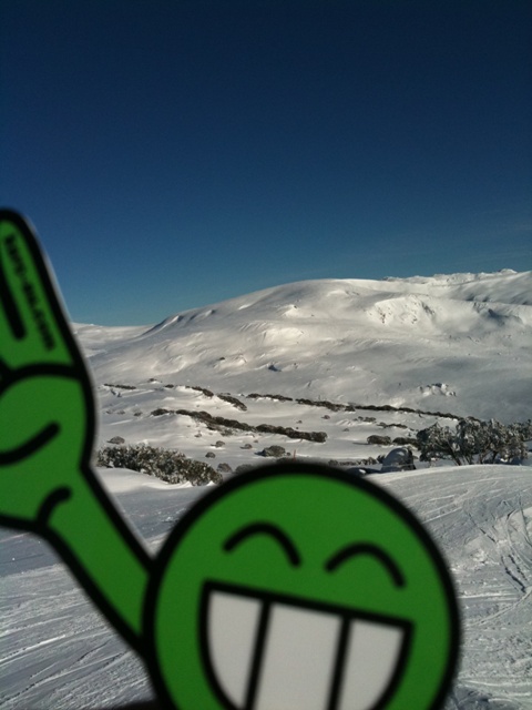 Top of the slopes