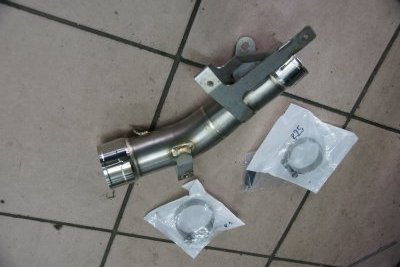 Mid Pipe (with clamps !!)