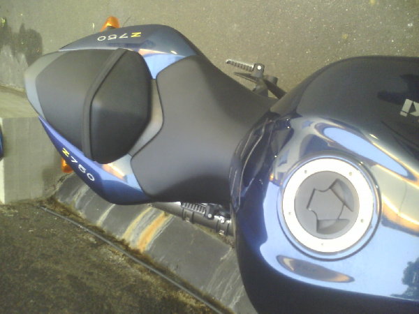With the seat