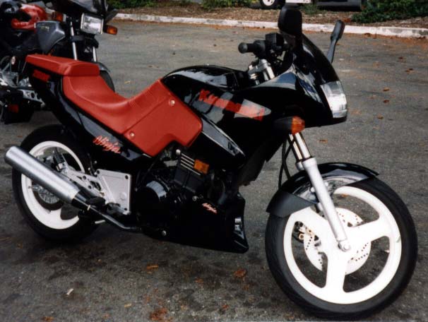 My First Kwaka was a 1986 GPZ250R similar to this one