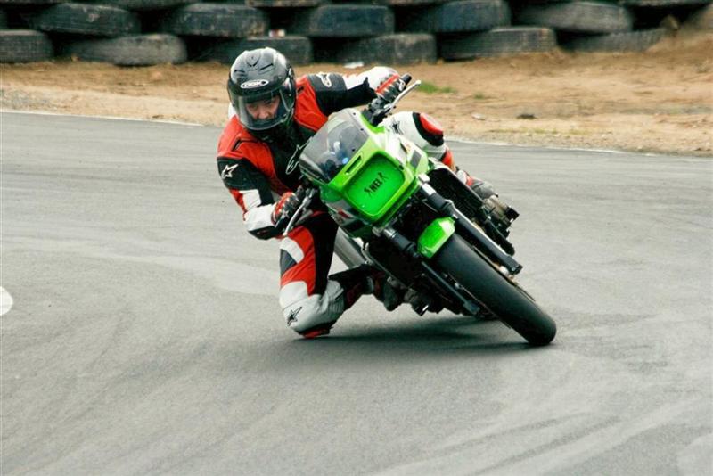 On touring tyres, standard rear suspension and a freezing cold day.