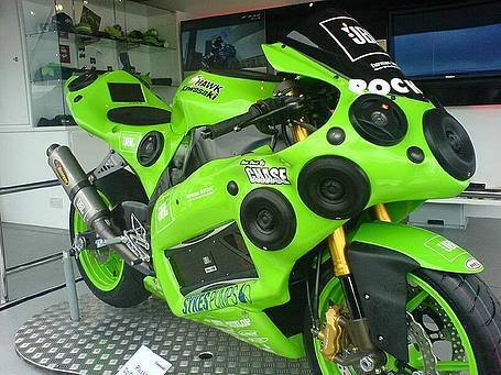 Kawasaki ZX10R Speakers