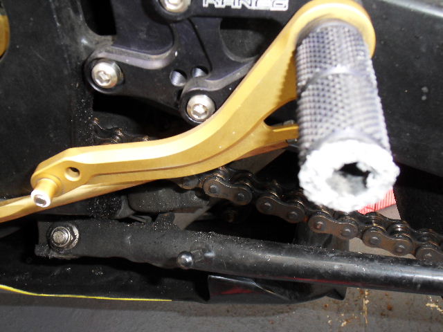 new foot peg and toe peg needed,