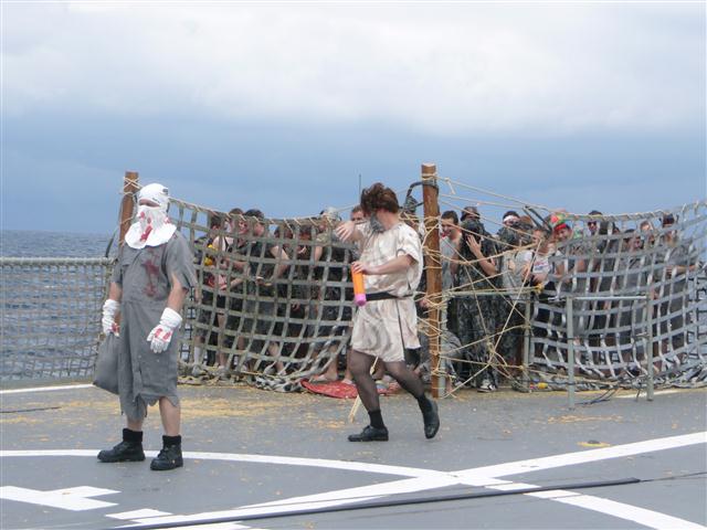 crossing the line