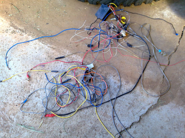 Excess wiring