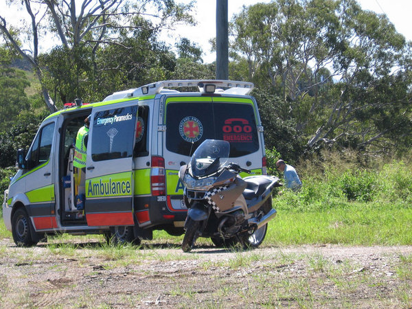 BMW out of the scrub