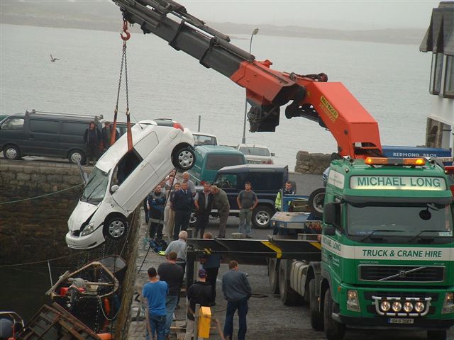 7. Ok, we got the car....let's get the other crane truck now!