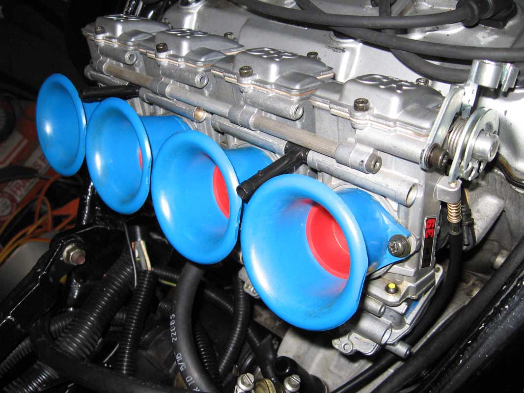 FCR39 flatslides with open velocity stacks