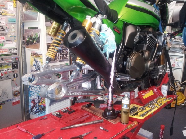 New arm on, still much work to do