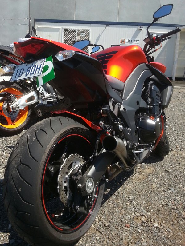 Green "P" Plate