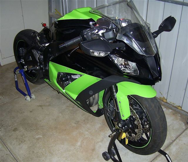2012 ZX10R Front End - Finished...