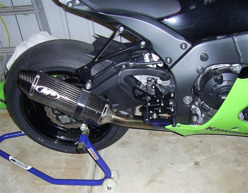 M4 Carbon 3/4 exhaust fitted...