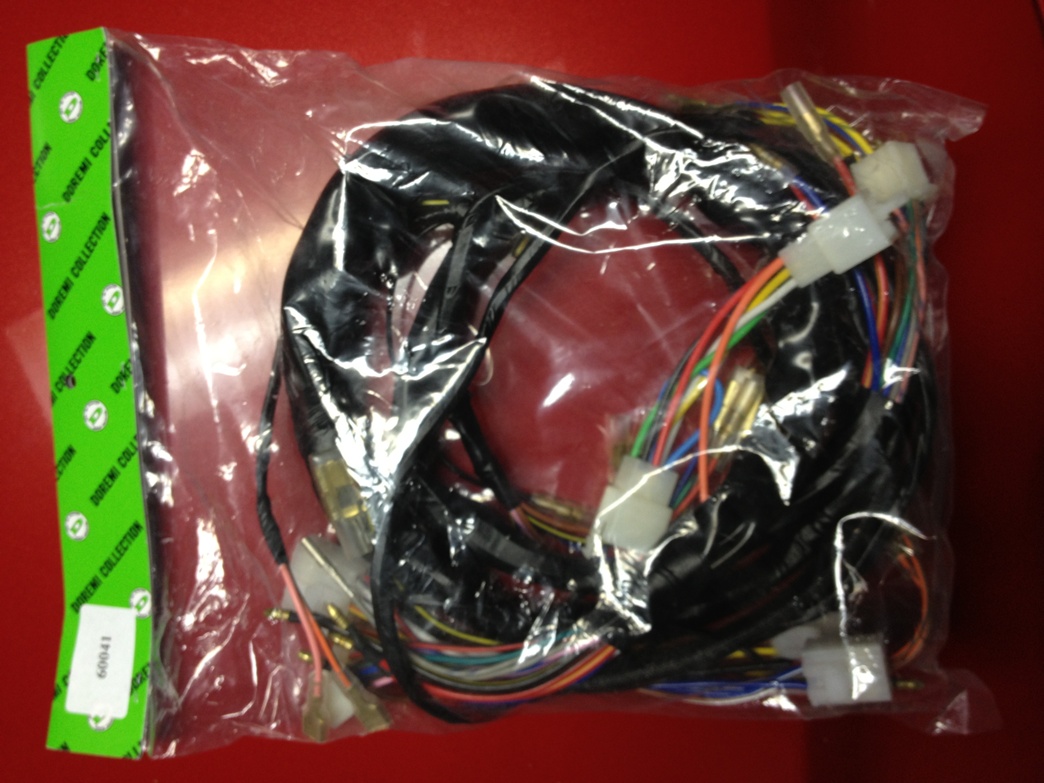 Doremi wiring harness: even when the A1 was fairly new it had wiring problems, so I vowed I wasn’t going to get caught on that path again