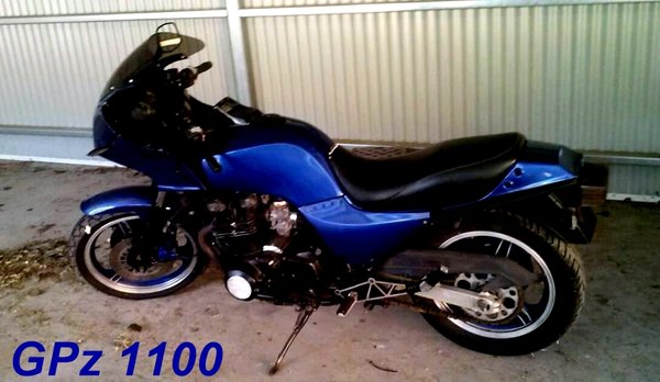 Here is my 1983 zx gpz 1100