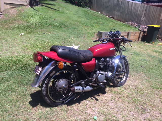 the Kawasaki bug has bitten, a B1 1977 z650 that I could not go past for the price. next project haha