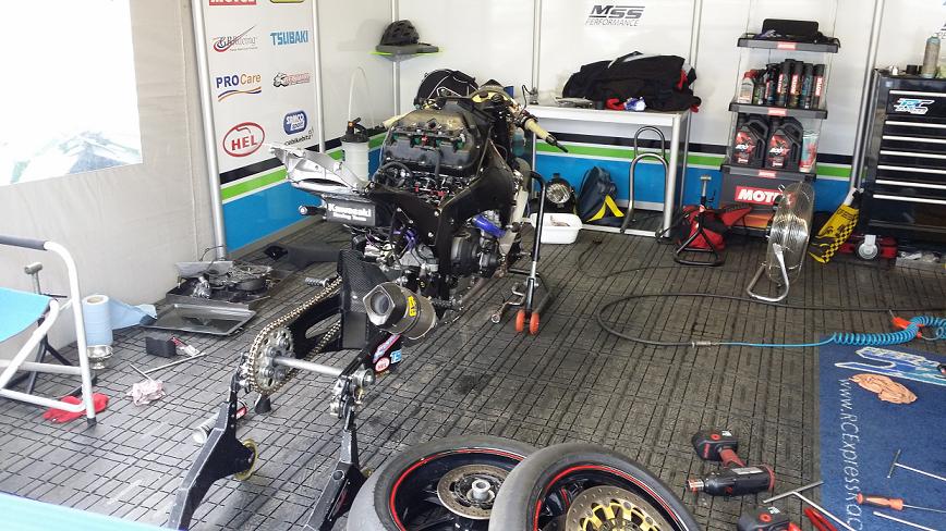 Open pits. zx10r in bits