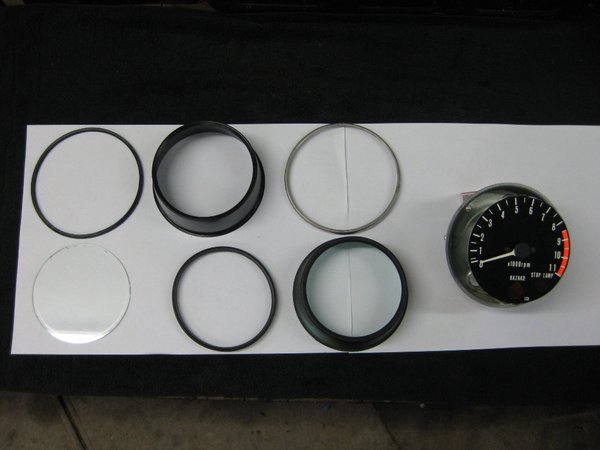 Tacho bits ready for assembly