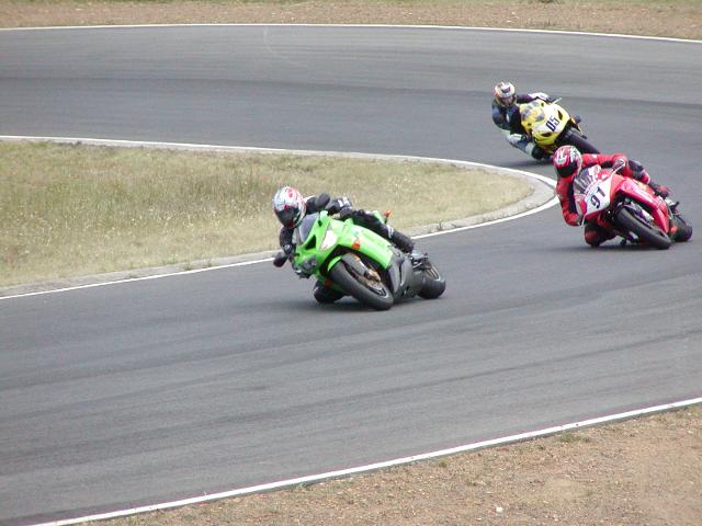 Road race School Marshalling duties Nov 05' on 2005 ZX6R.